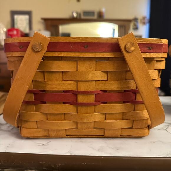 Longaberger 1992 Editions Seasons Greeting with Protector - Picture 3 of 6